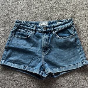 pacsun - mom short (blue denim)